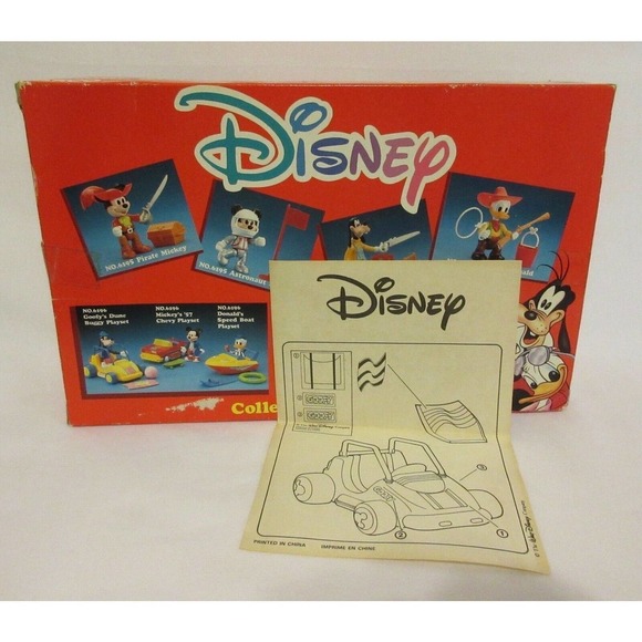 Vintage Walt Disney ARCO TOYS Goofy's Dune Buggy Play Set #6196 Collectible RARE - Picture 9 of 9